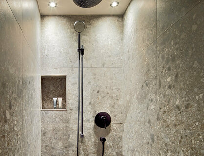 Dusche im Mei.Auszeit Appartement