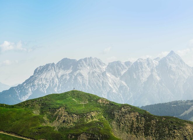 Bergpanorama im Sommer