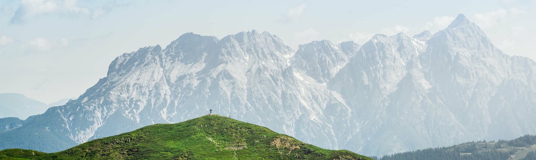 Bergpanorama im Sommer