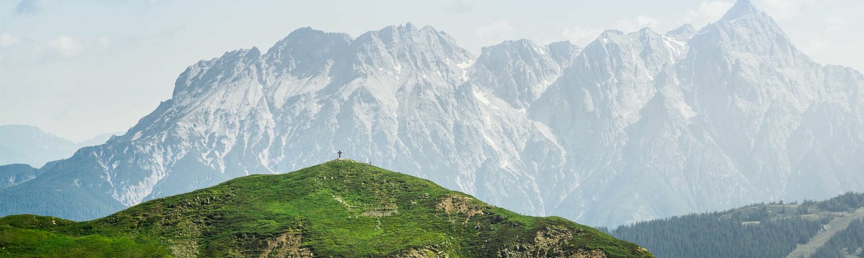 Bergpanorama im Sommer