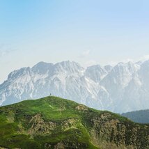 Bergpanorama im Sommer