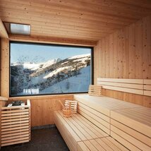 Ausblick aus der Panorama-Sauna