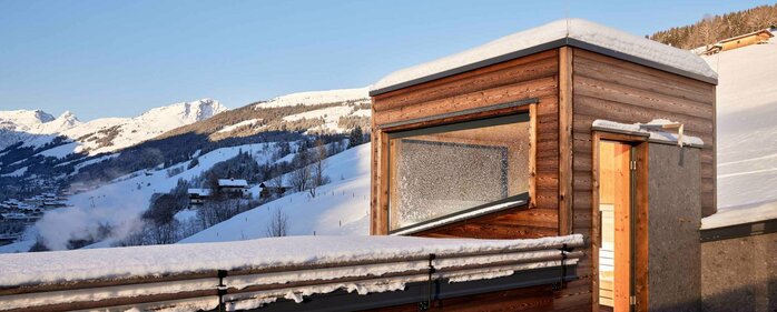 Panorama-Sauna in den Mei.Berg Appartements