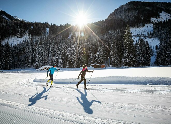 zwei Langläufer