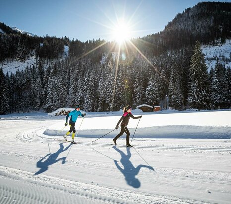 zwei Langläufer