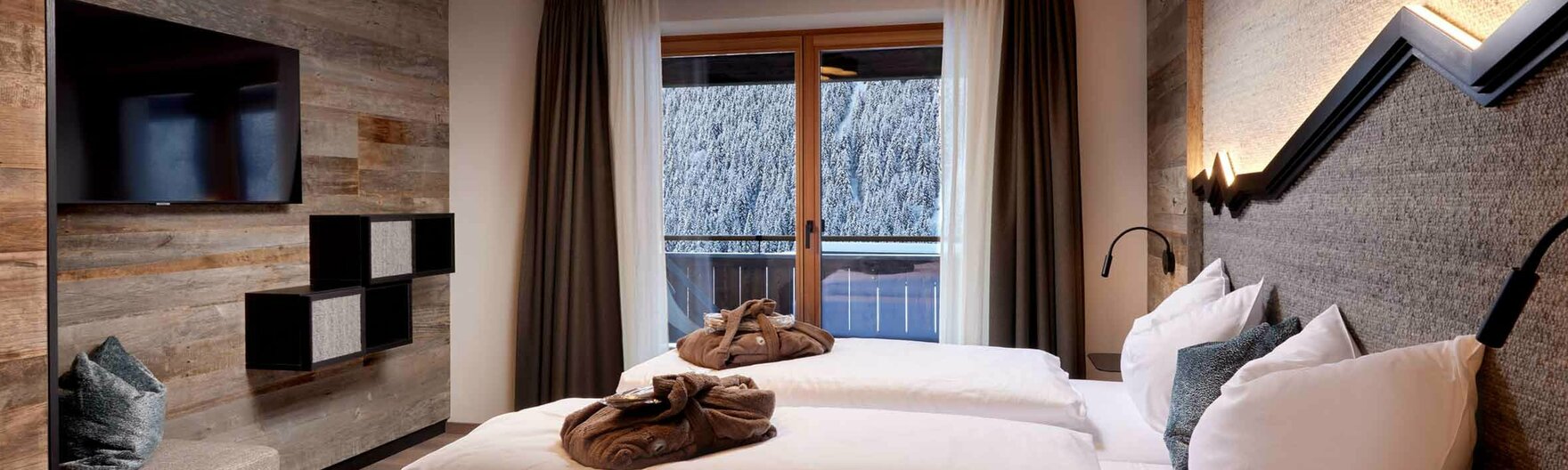 Zimmerausblick in den Mei.Berg Appartements